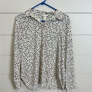 Polka Dot Women's Top